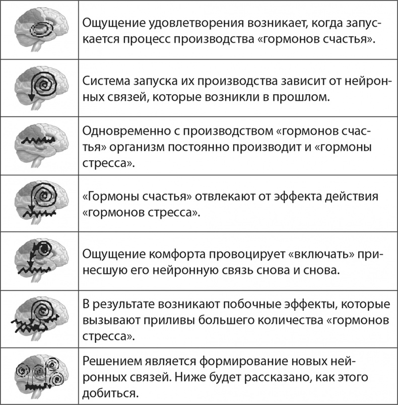 Иллюстрация к книге — Гормоны счастья. Как приучить мозг вырабатывать серотонин, дофамин, эндорфин и окситоцин [i_002.jpg]