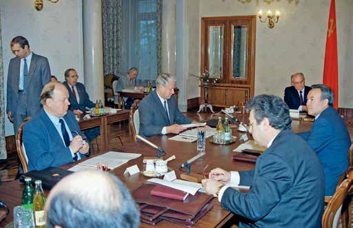 Президент Российской Федерации Борис Николаевич Ельцин
