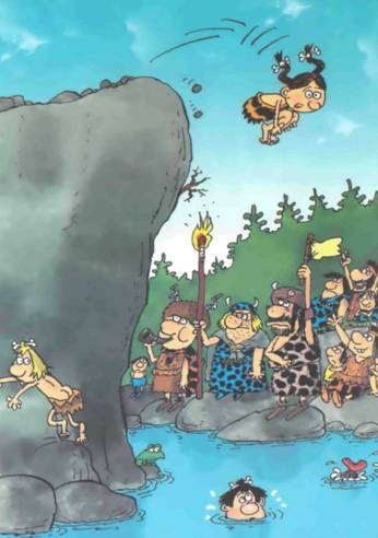 Иллюстрация к книге — Неандертальский мальчик в школе и дома [any2fbimgloader82.jpg]