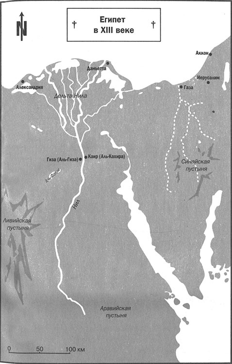 Иллюстрация к книге — Братство Святого Грааля. Амулет воинов пустыни [map_02.jpg]