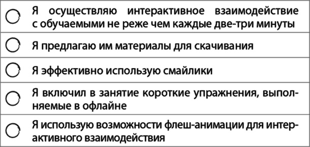 Иллюстрация к книге — Взрыв обучения: Девять правил эффективного виртуального класса [i_029.jpg]