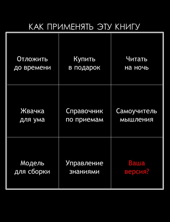 Иллюстрация к книге — Матричный метод мышления. Принципы и приемы умственной работы [i_012.jpg]