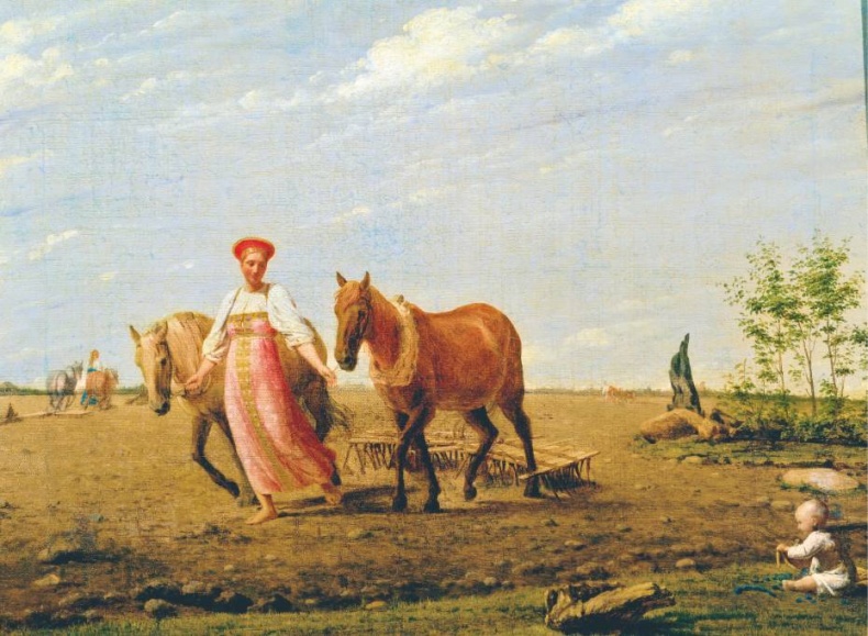 Иллюстрация к книге — С мамой о прекрасном. Русская живопись от Карла Брюллова до Ивана Айвазовского [i_014.jpg]