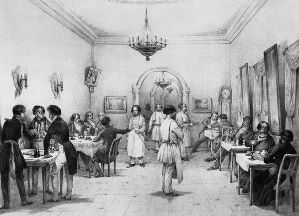 Иллюстрация к книге — Рестораны, трактиры, чайные. Из истории общественного питания в Петербурге. XVIII - начало XX века [i_047.jpg]