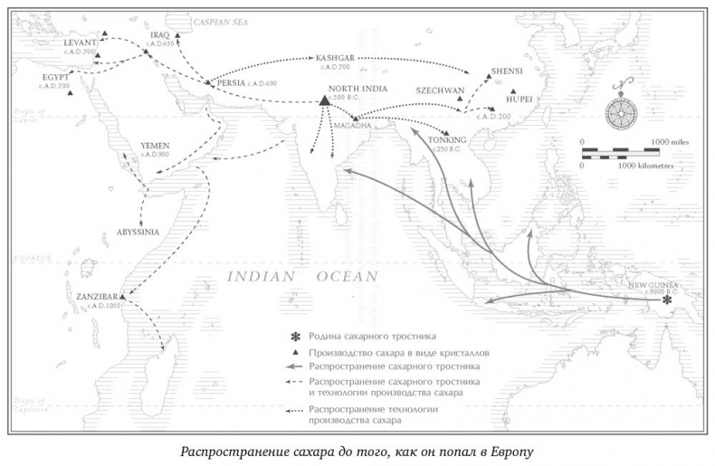 Иллюстрация к книге — История сахара. Сладкая и горькая [i_002.jpg]