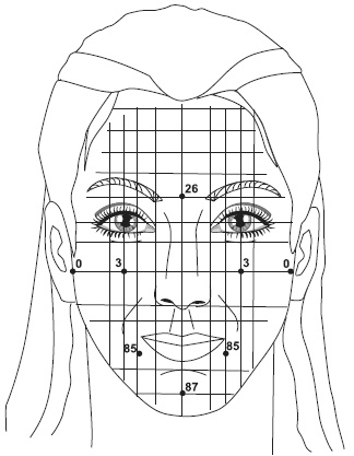 Иллюстрация к книге — Точки болезни и здоровья на вашем лице [autogen_ebook_id17.jpg]