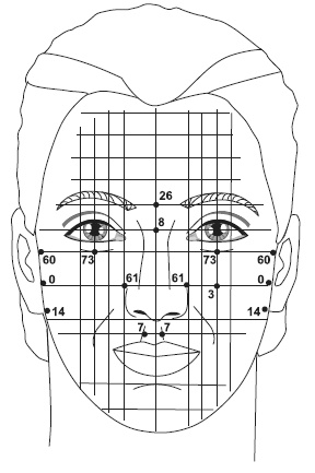 Иллюстрация к книге — Точки болезни и здоровья на вашем лице [autogen_ebook_id38.jpg]