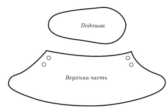 Иллюстрация к книге — Обувь для дома своими руками [i_117.jpg]
