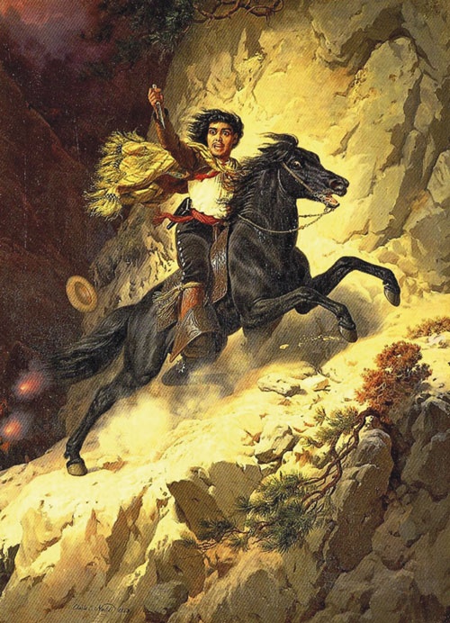 Иллюстрация к книге — Стрелки Дикого Запада. Шерифы, бандиты, ковбои, ганфайтеры [i_015.jpg]