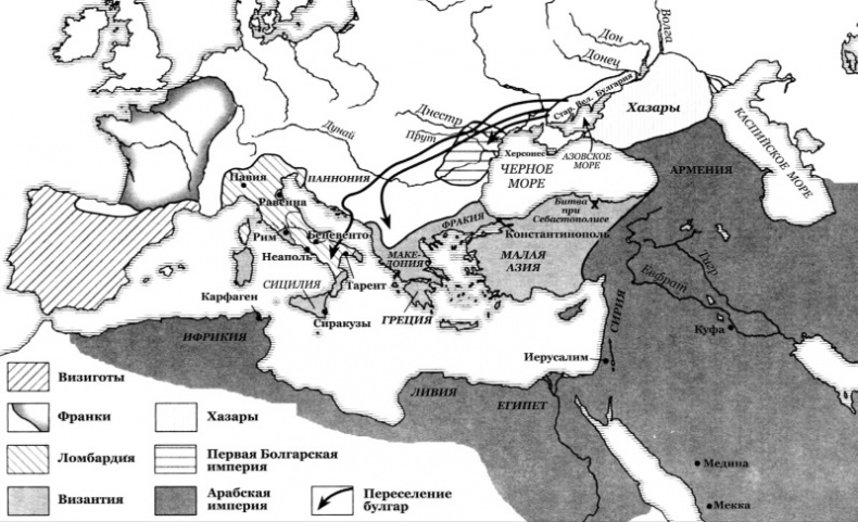 Иллюстрация к книге — История Средневекового мира. От Константина до первых Крестовых походов [i_104.jpg]