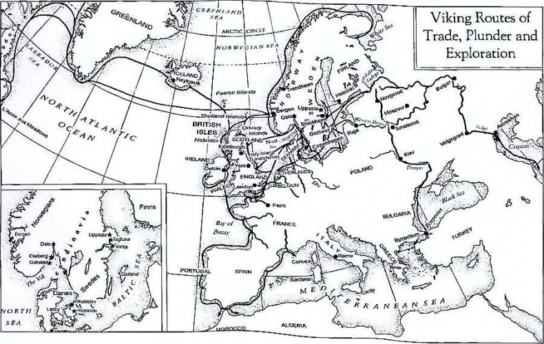 Иллюстрация к книге — Викинги. Мореплаватели, пираты и воины [i_005.jpg]