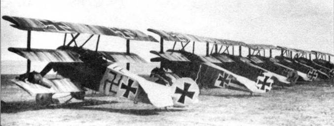Иллюстрация к книге — Боевое применение трипланов Fokker Dr I в Первой Мировой войне [pic_27.jpg]