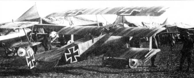 Иллюстрация к книге — Боевое применение трипланов Fokker Dr I в Первой Мировой войне [pic_87.jpg]