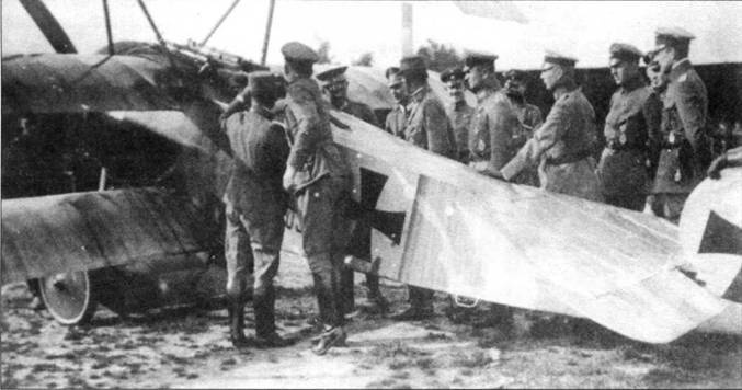 Иллюстрация к книге — Боевое применение трипланов Fokker Dr I в Первой Мировой войне [pic_9.jpg]