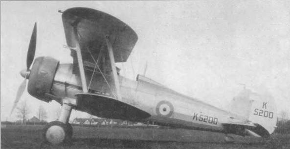 Иллюстрация к книге — Gloster Gladiator [pic_6.jpg]