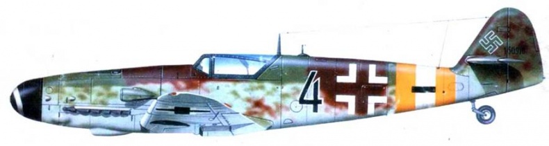 Иллюстрация к книге — Messtrstlnitt Bf 109. Часть 6 [pic_118.jpg]
