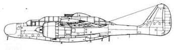 Иллюстрация к книге — Nortrop P-61 BLack Widow. Тяжелый ночной истребитель США [pic_9.jpg]