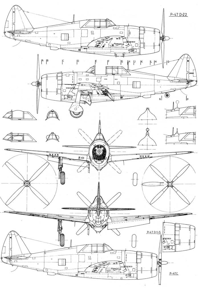 Иллюстрация к книге — Р-47 «Thunderbolt» Тяжелый истребитель США [pic_152.jpg]