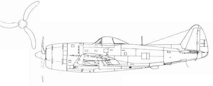 Иллюстрация к книге — Р-47 «Thunderbolt» Тяжелый истребитель США [pic_163.jpg]