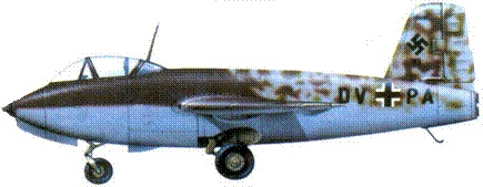 Иллюстрация к книге — Me 163 ракетный истребитель Люфтваффе [pic_158.jpg]