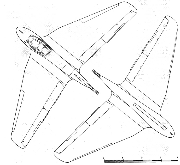 Иллюстрация к книге — Me 163 ракетный истребитель Люфтваффе [pic_45.jpg]