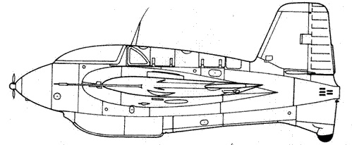 Иллюстрация к книге — Me 163 ракетный истребитель Люфтваффе [pic_52.jpg]