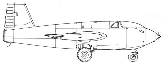 Иллюстрация к книге — Me 163 ракетный истребитель Люфтваффе [pic_68.jpg]