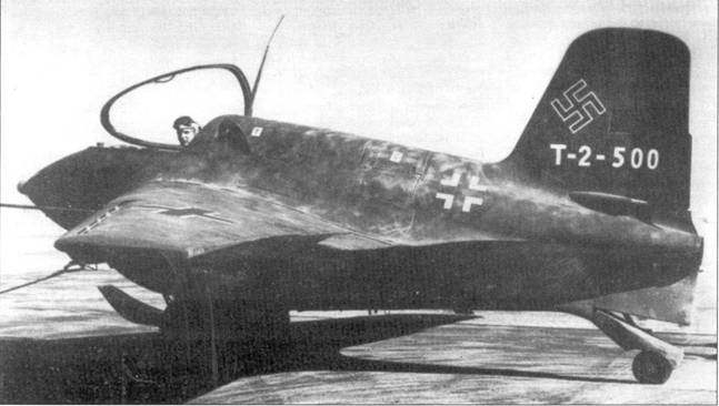 Иллюстрация к книге — Me 163 ракетный истребитель Люфтваффе [pic_83.jpg]