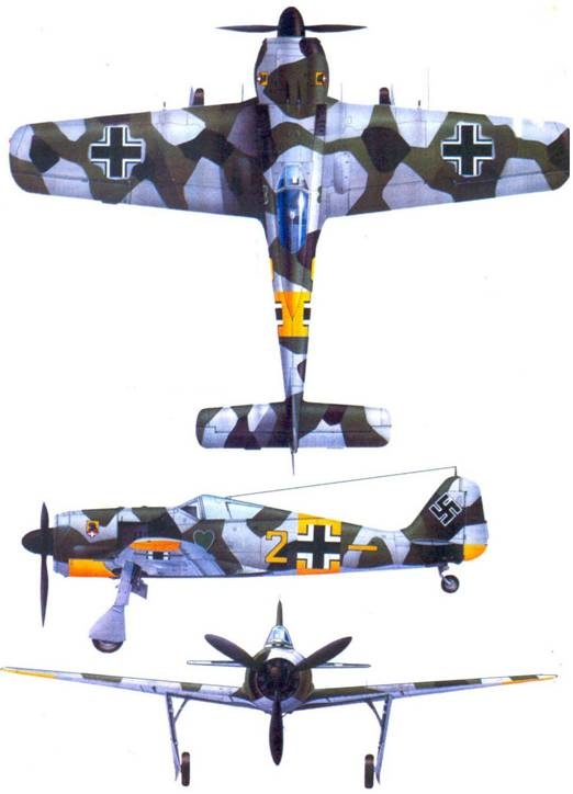 Иллюстрация к книге — Асы люфтваффе. Пилоты Fw 190 на Восточном фронте [pic_174.jpg]