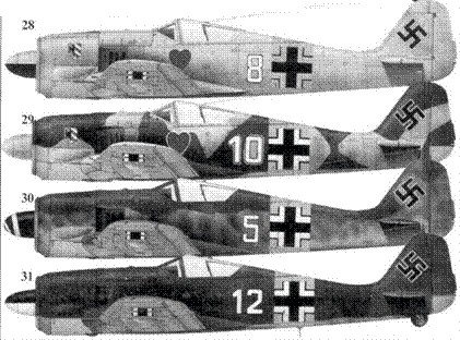 Иллюстрация к книге — Асы люфтваффе. Пилоты Fw 190 на Восточном фронте [pic_53.jpg]