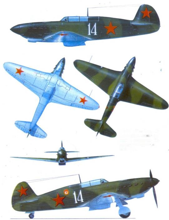 Иллюстрация к книге — Як-1/3/7/9 во второй мировой войне Часть 3 [pic_107.jpg]