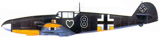 Иллюстрация к книге — Асы Люфтваффе Пилоты люфтваффе Bf 109 на Восточном Фронте [pic_190.jpg]