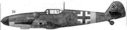 Иллюстрация к книге — Асы Люфтваффе Пилоты люфтваффе Bf 109 на Восточном Фронте [pic_64.jpg]
