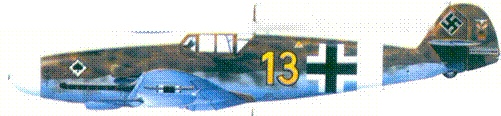 Иллюстрация к книге — Асы Люфтваффе пилоты Bf 109 на Средиземноморье [pic_101.jpg]