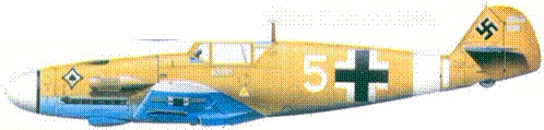 Иллюстрация к книге — Асы Люфтваффе пилоты Bf 109 на Средиземноморье [pic_109.jpg]