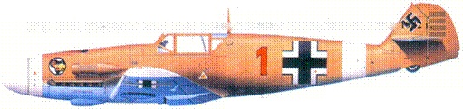 Иллюстрация к книге — Асы Люфтваффе пилоты Bf 109 на Средиземноморье [pic_125.jpg]