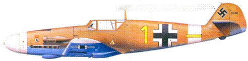 Иллюстрация к книге — Асы Люфтваффе пилоты Bf 109 на Средиземноморье [pic_88.jpg]