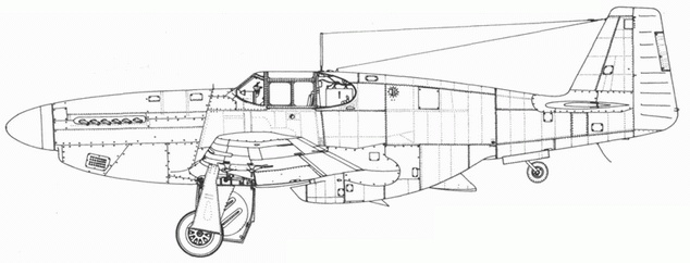 Иллюстрация к книге — Р-51 Mustang – техническое описание и боевое применение [pic_107.jpg]