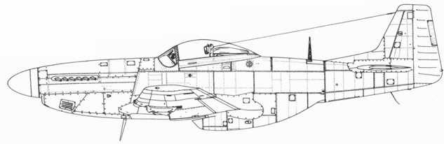 Иллюстрация к книге — Р-51 Mustang – техническое описание и боевое применение [pic_120.jpg]