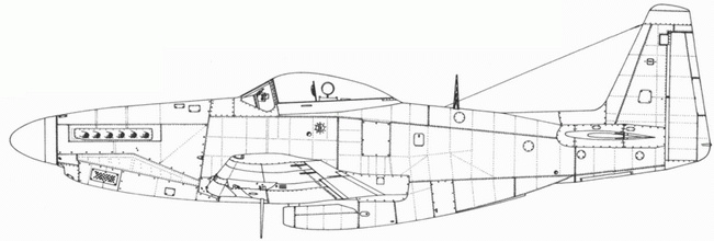 Иллюстрация к книге — Р-51 Mustang – техническое описание и боевое применение [pic_124.jpg]