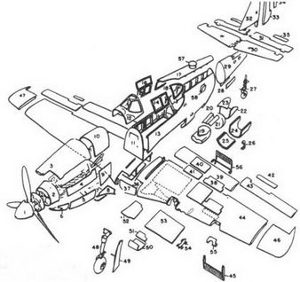 Иллюстрация к книге — Р-51 Mustang – техническое описание и боевое применение [pic_137.jpg]