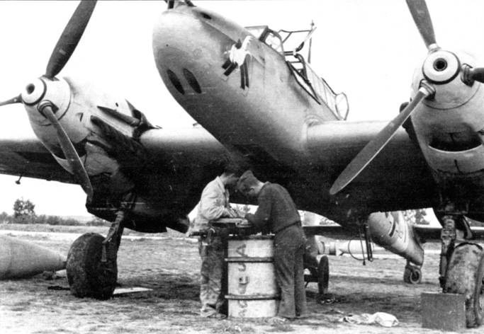 Иллюстрация к книге — Messerschmitt Bf 110 [pic_166.jpg]
