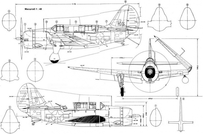 Иллюстрация к книге — SB2C Helldiver [pic_118.jpg]