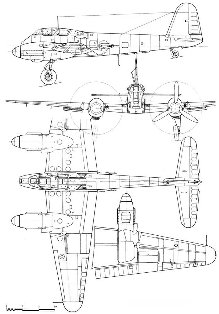 Иллюстрация к книге — Messershmitt Me 210/410 [pic_76.jpg]