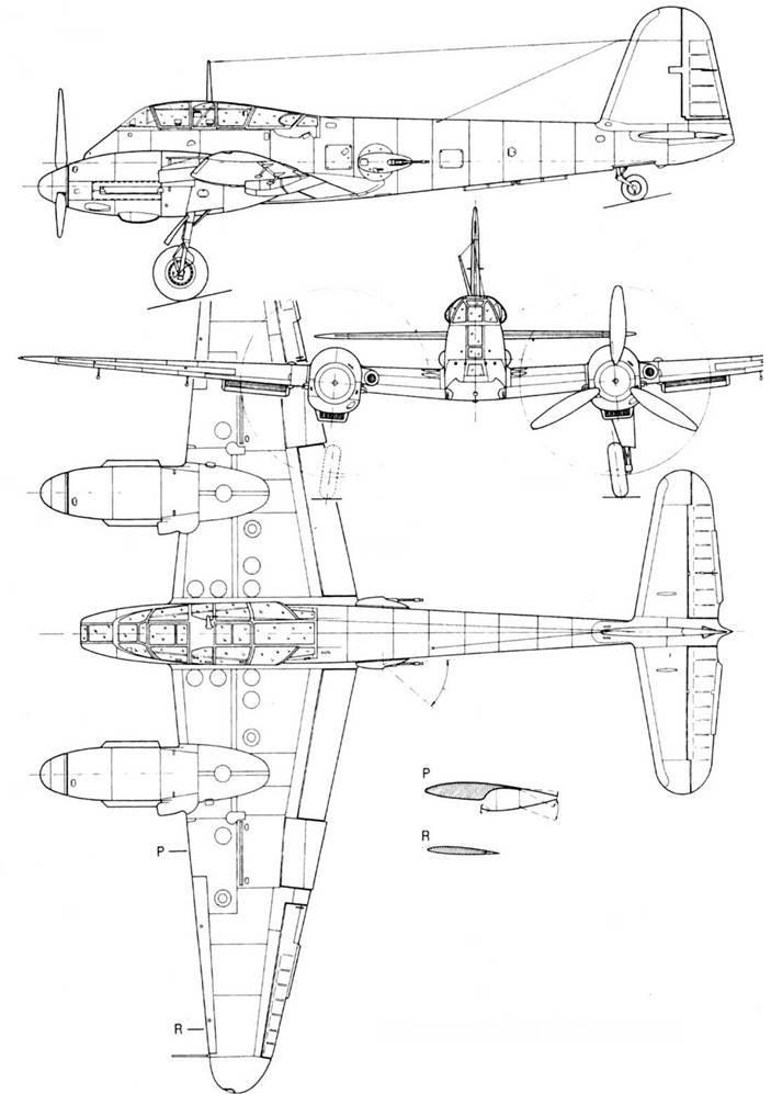 Иллюстрация к книге — Messershmitt Me 210/410 [pic_94.jpg]