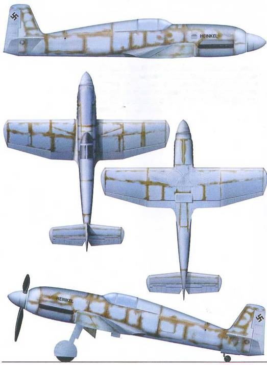 Иллюстрация к книге — Heinkel Не 100 [pic_80.jpg]