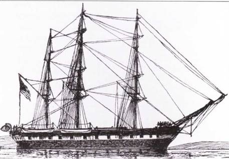Иллюстрация к книге — Американские фрегаты, 1794–1826 [pic_15.jpg]