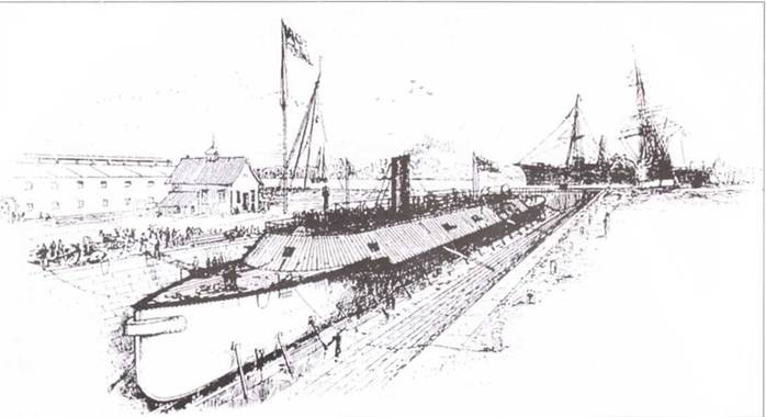 Иллюстрация к книге — Казематные броненосцы южан, 1861–1865 [pic_2.jpg]