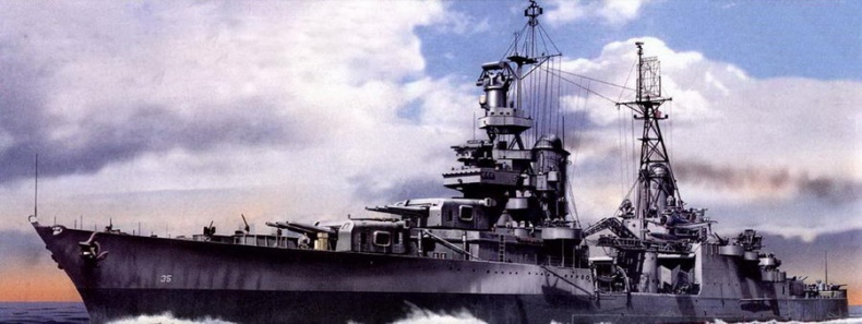 Иллюстрация к книге — Тяжелые крейсера США. Часть 1 [pic_137.jpg]