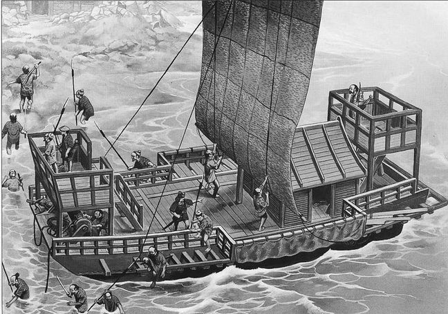 Иллюстрация к книге — Боевые корабли Японии и Кореи, 612–1639 гг. [pic_14.jpg]